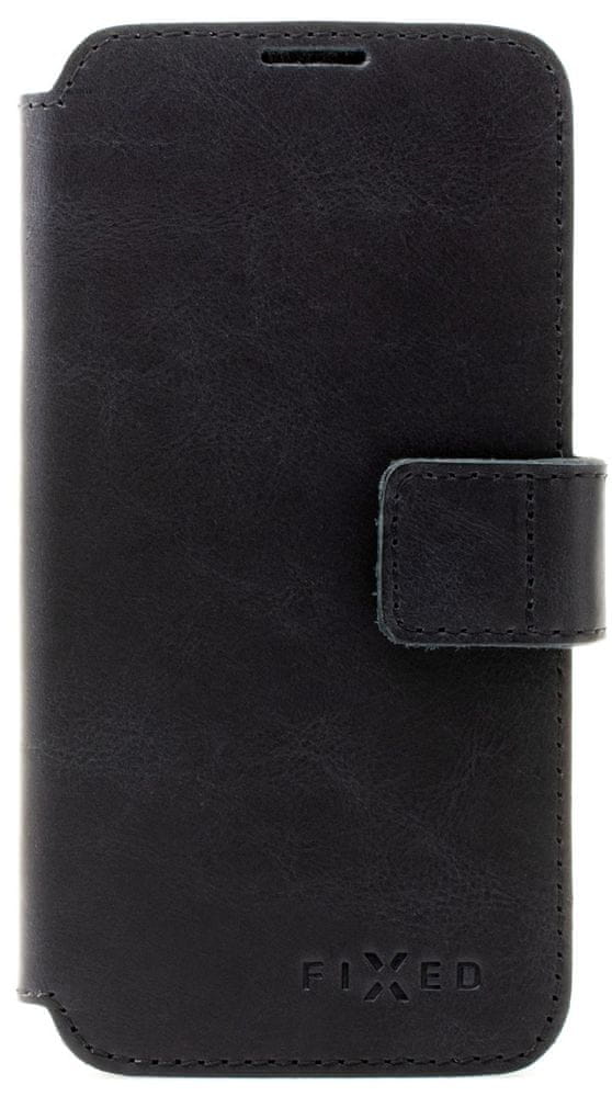 FIXED Kožené puzdro typu kniha ProFit pre Samsung Galaxy A52/A52 5G/A52s 5G FIXPFIT2-627-BK, čierne
